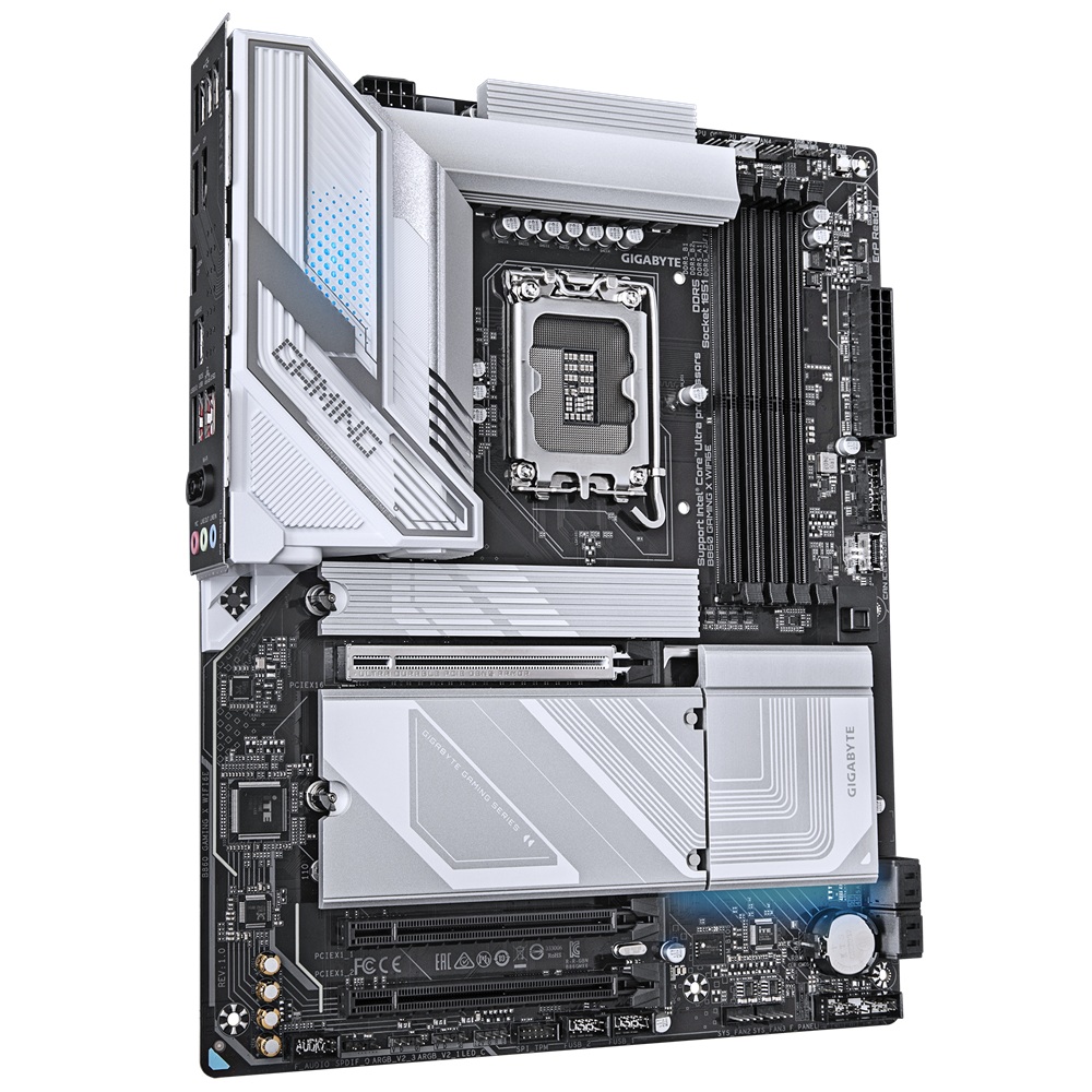 Pllakë amë Gigabyte B860 GAMING X WIFI6E, ATX, LGA 1851, DDR5, Wi-Fi 6E, e zezë