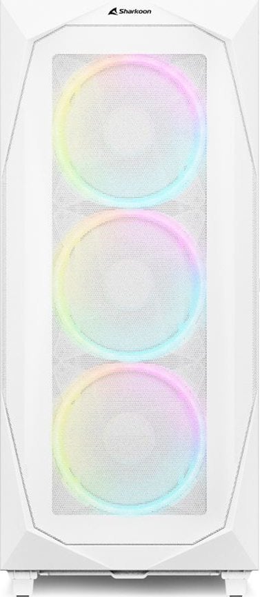 Kasë Sharkoon REV300 ARGB, e bardhë, Full Tower