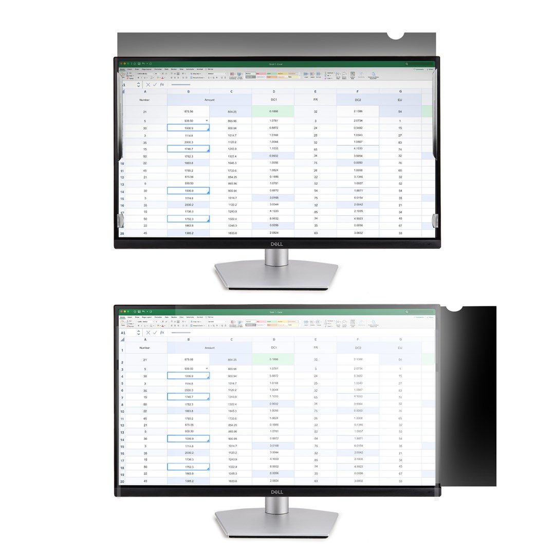 Filtër privatësie për monitor StarTech, 23.8", 16:9, i zi