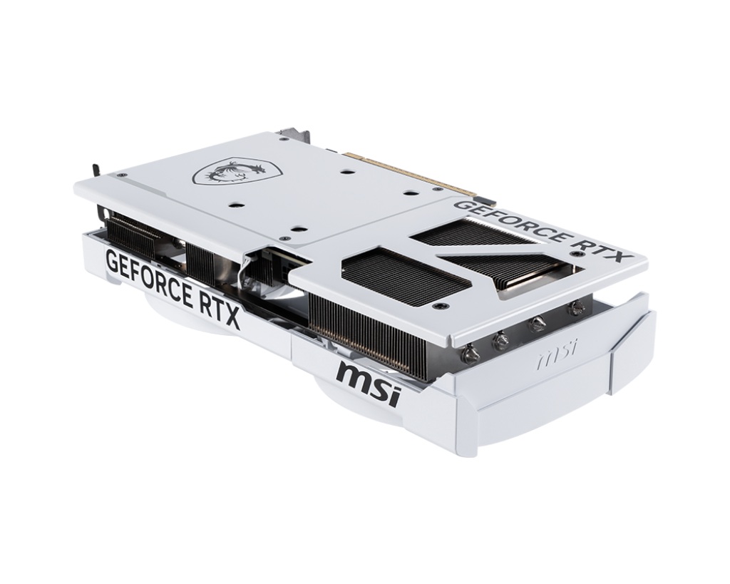 Kartelë grafike MSI GeForce RTX 5070 Ventus 2X OC, 12GB GDDR7 PCI-Express, e bardhë