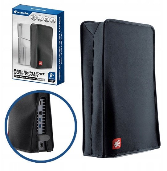 Mbulesë mbrojtëse Flashfire P805 për PS5 Slim, neopren, e papërshkueshme nga uji, e zezë