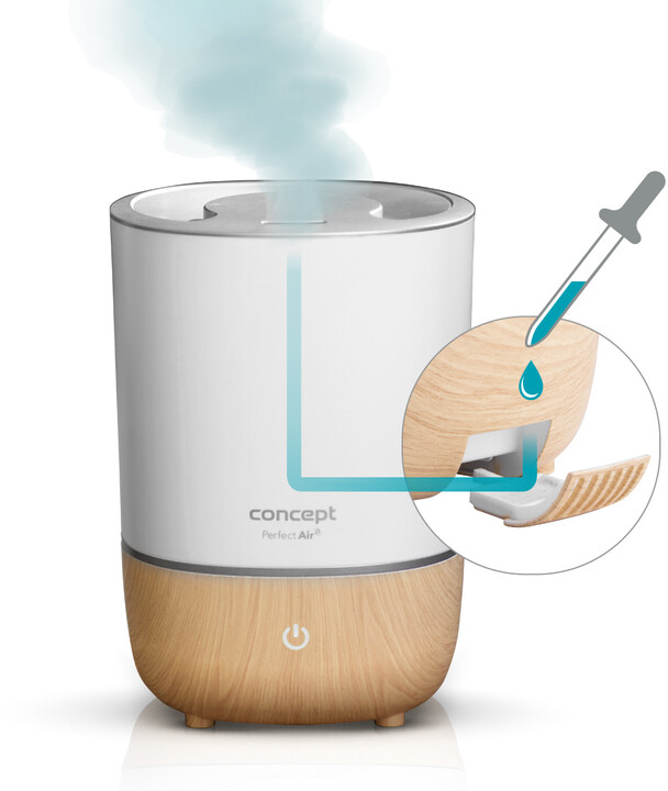 Lagështues ajri Concept ZV1200 Perfect Air, i bardhë