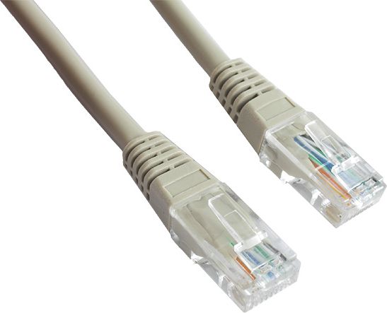 Kabllo Gembird Cablexpert Patch, UTP C5e, 0.5m, e zezë