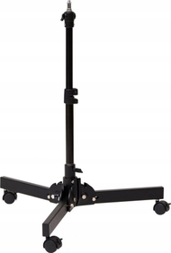 Stativ studio GlareOne Mini Glide, me rrota, i ulët, i zi