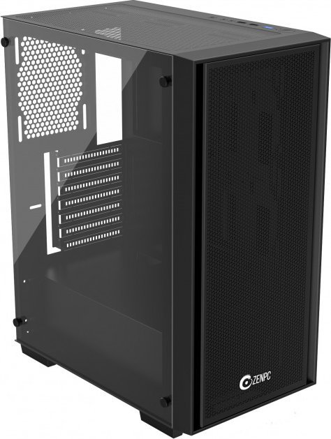 Kasë Zenpc Z1 Mesh Glass Core, Midi Tower