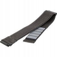 Rrip smartwatch FIXED Nylon Strap, 20mm, universal, gri e errët