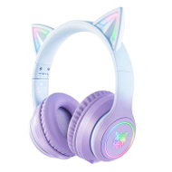Kufje gaming Onikuma B90, Bluetooth 5.0, RGB, lejla blu