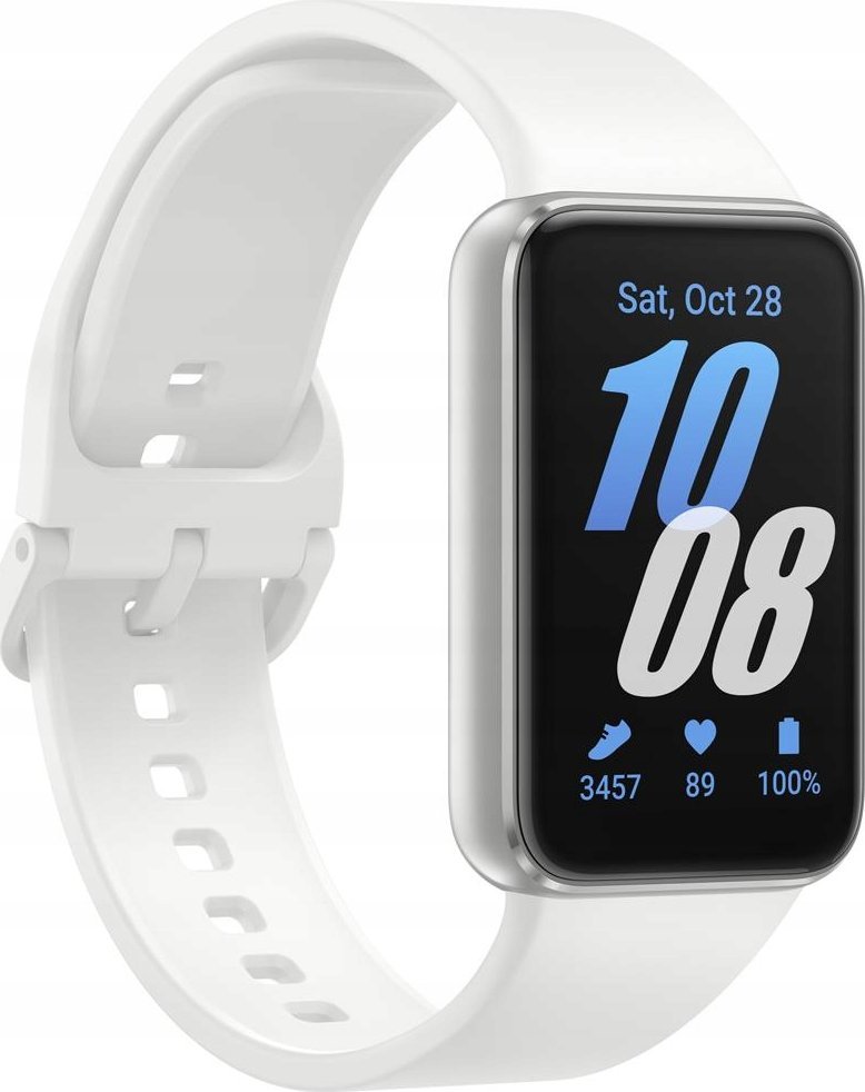 Byzylyk inteligjent Samsung Galaxy Fit 3 SM R390, ekran 1.6" AMOLED, Bluetooth, argjendtë