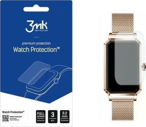 Xham mbrojtës hibrid 3MK Hybrid Glass Rubicon RNCE86, fleksibël, transparent