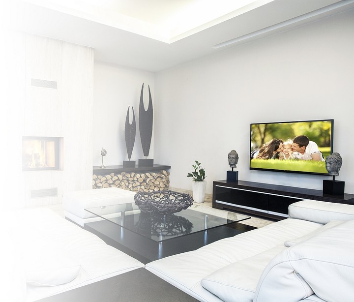 Mbajtëse GoGen L për TV 32-55'', i zi