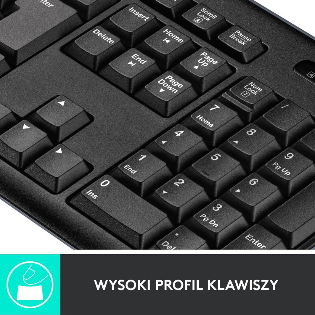Tastierë dhe maus Logitech MK270 (920-004508), EN, e zezë