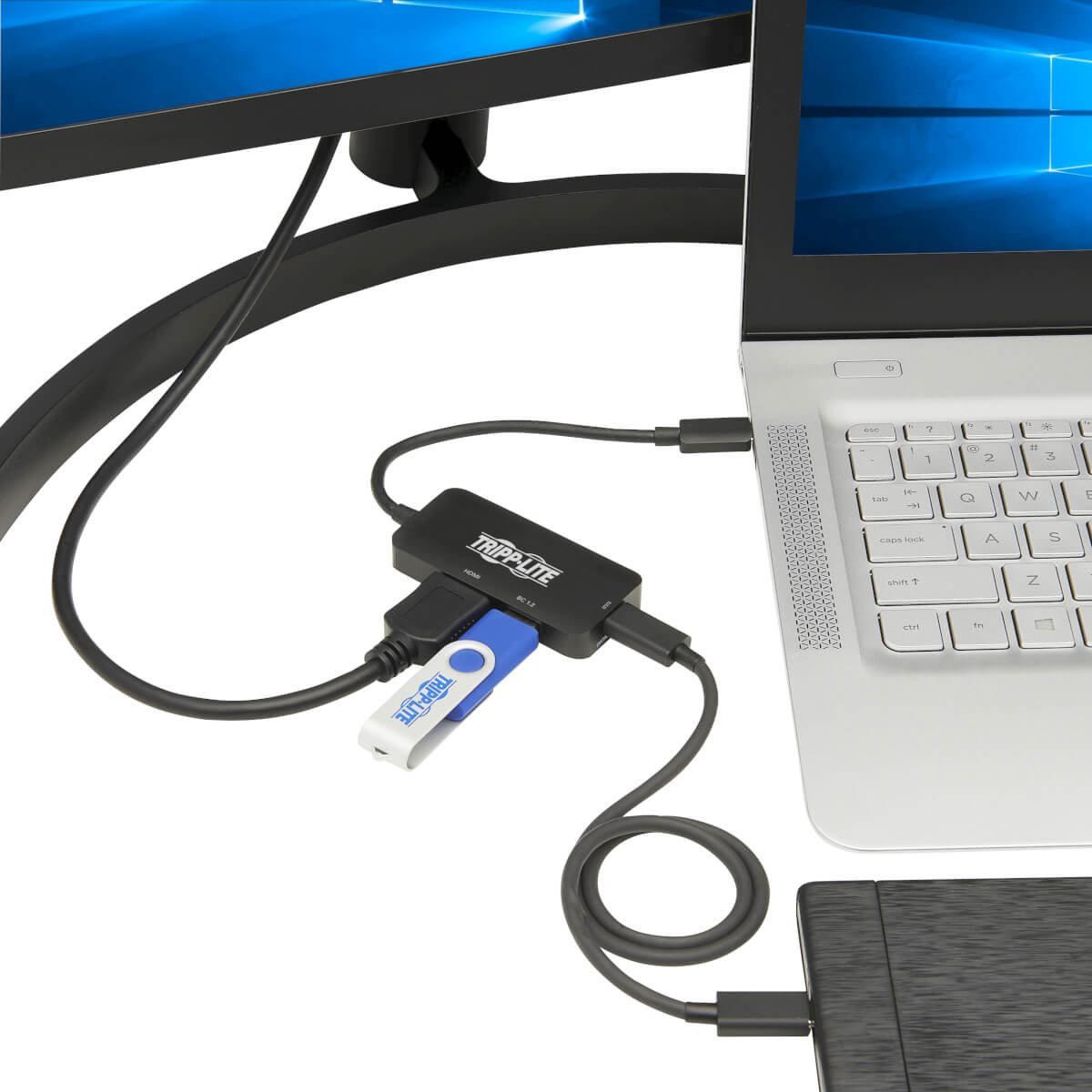 Adapter USB Eaton U444-06N-H4UBC2, USB-C, 4K, 100W, i zi