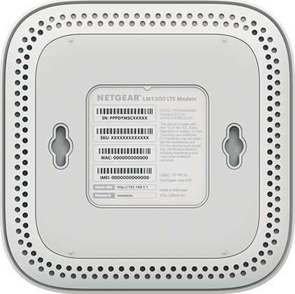 Modem celular NETGEAR LM1200, 4G LTE, 150 Mbps, i bardhë