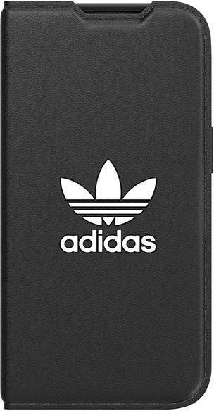 Këllëf libër Adidas OR Booklet Case BASIC, për iPhone 14 6.1", i zi e bardhë