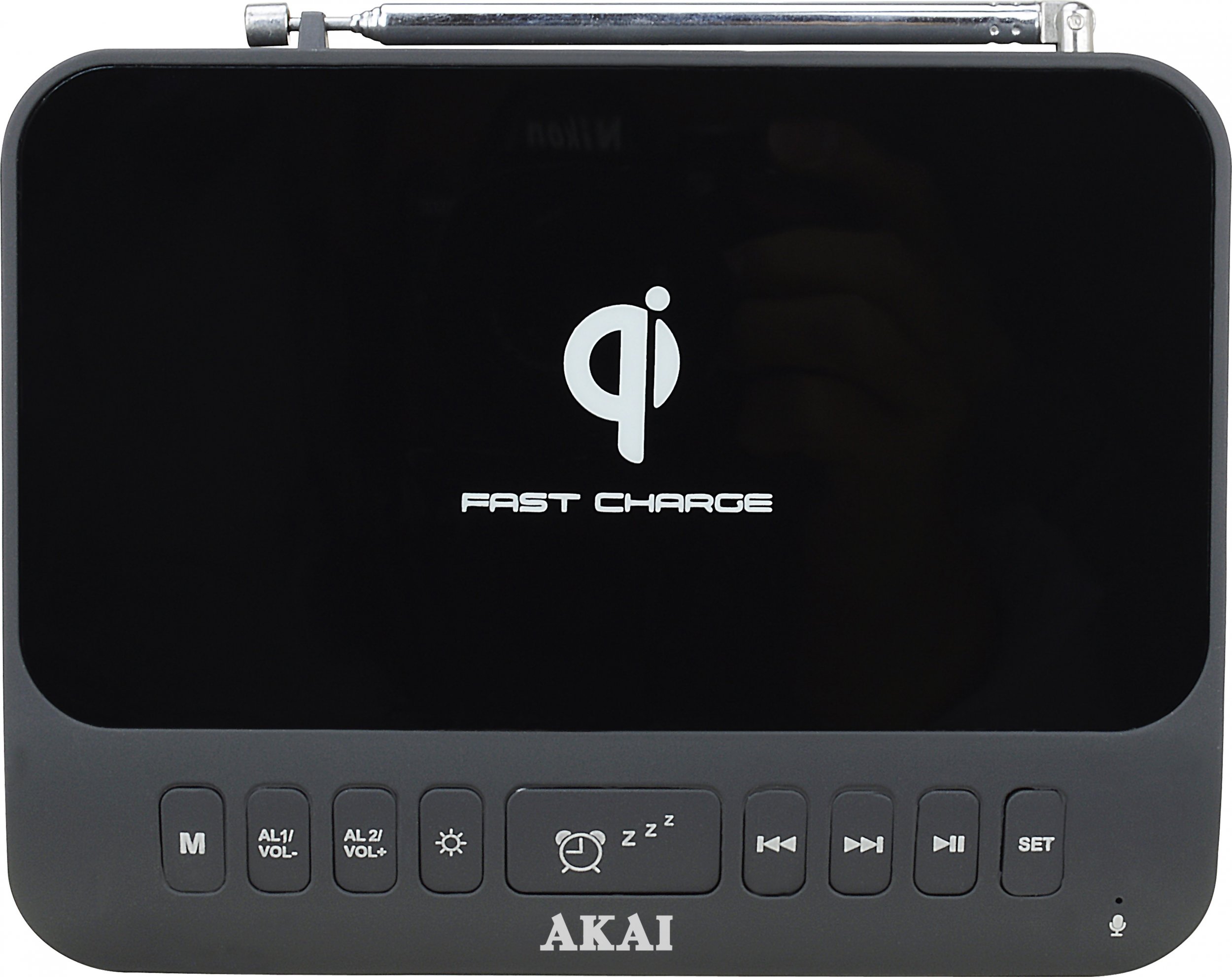 Radio ora Aiwa AKAI ACRB-1000, Bluetooth 5.1, karikues me valë, e zezë