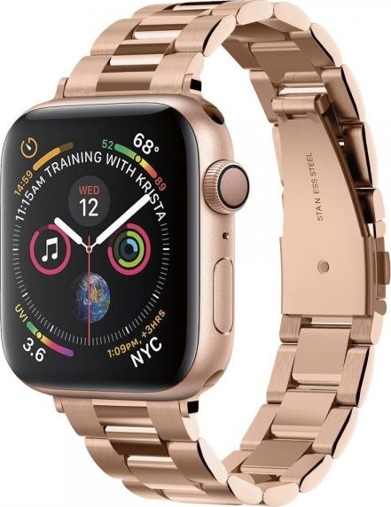 Rrip metalik Spigen Modern Fit Band për Apple Watch, çelik inox, i argjendtë
