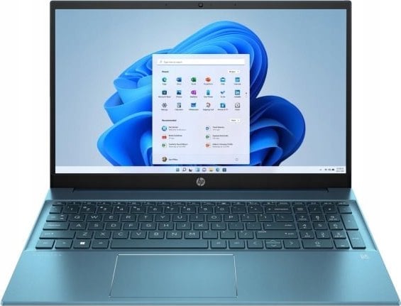 Laptop HP Pavilion 15-eh3154nw, 15.6", AMD Ryzen 5 7530U, 16 GB RAM, 512 GB SSD, i kaltër