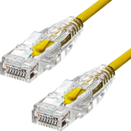 Kabllo rrjeti ProXtend Slim CAT6 UTP, 4 m, e verdhë