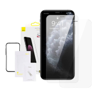 Mbrojtëse ekrani Baseus Tempered Glass, 0.3mm, 2 copë, për iPhone XS Max 11 Pro Max, transparente
