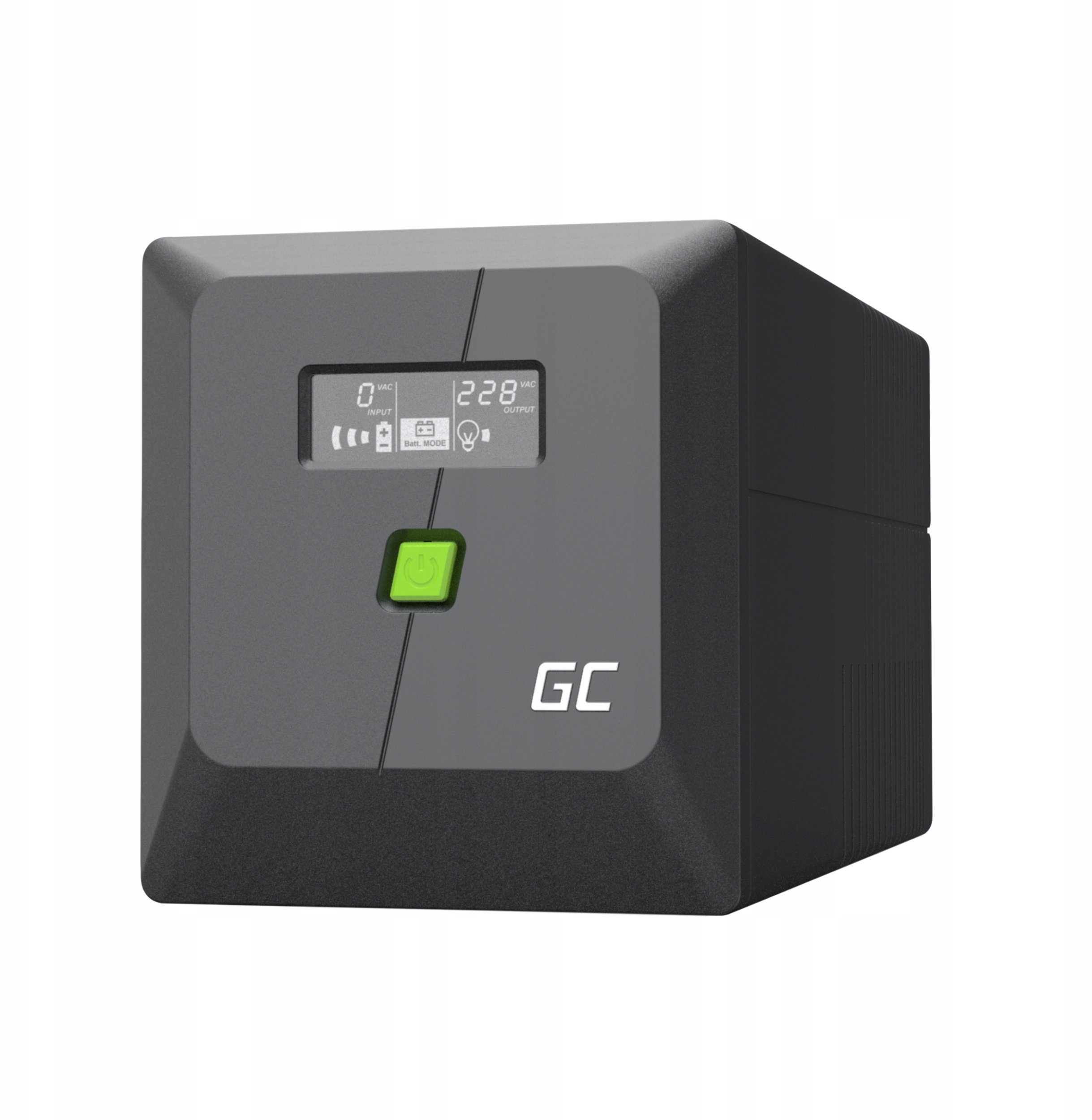 UPS Green Cell PowerProof, 750VA 480W, valë sinusoidale e pastër, i zi