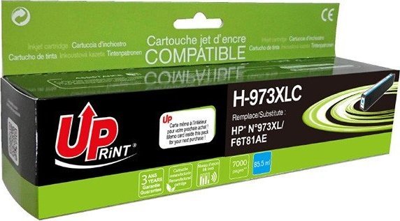 Patronë boje UPrint H-973XLC, 86ml, Cyan, kompatibël