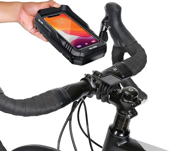 Çantë kornize biçiklete Wildman FK4, mbajtëse për biçikletë, e zezë