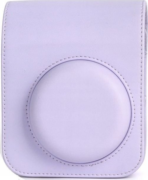 Këllëf LoveInstant për Fujifilm Instax Mini 12, lëkurë eko, me rrip, vjollcë