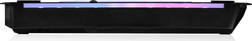 Ventilator Modecom MC-CF18 RGB, alumin, plastikë, 750g, i zi