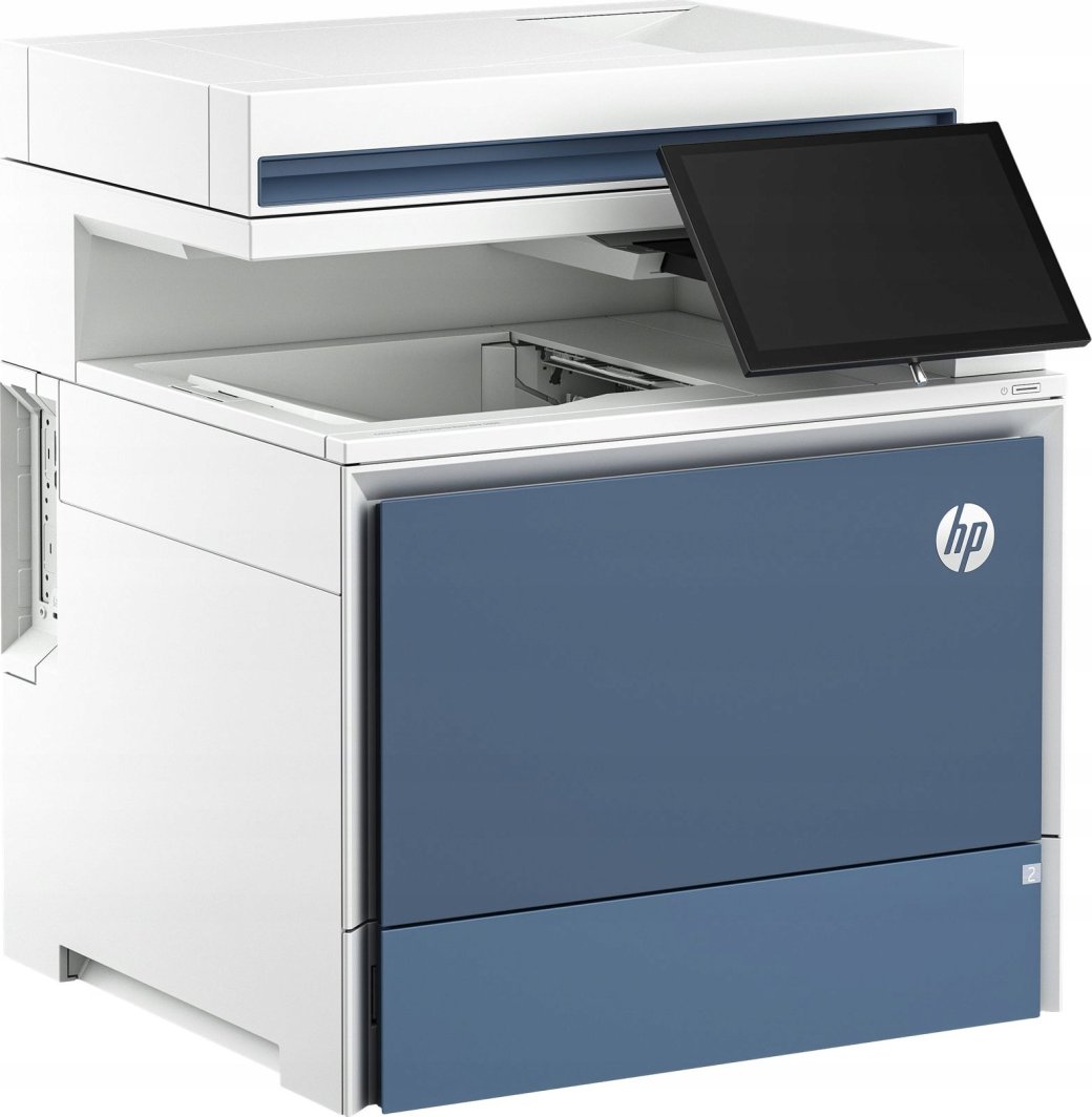 Printer multifunksional HP Color LaserJet Enterprise Flow MFP 5800zf, lazer me ngjyra, A4, i bardhë