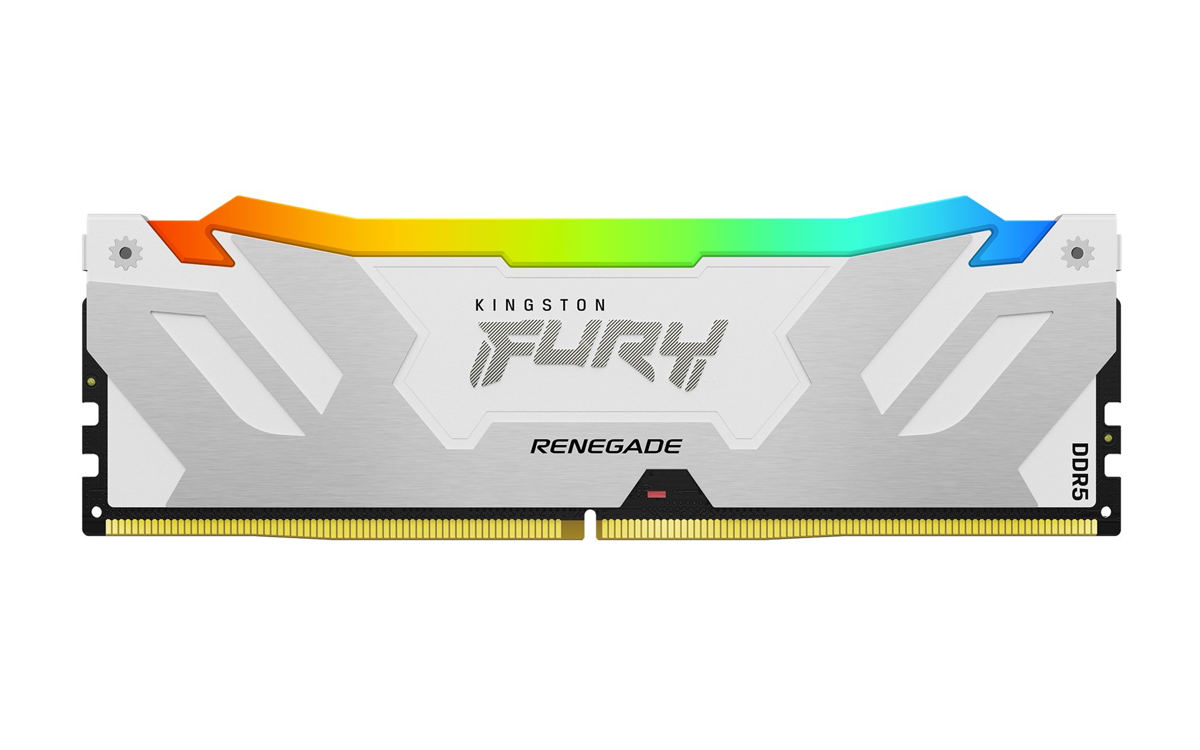 Memorie RAM Kingston FURY Renegade White RGB, 32GB, DDR5, 6000 MT/s, CL32, e bardhë