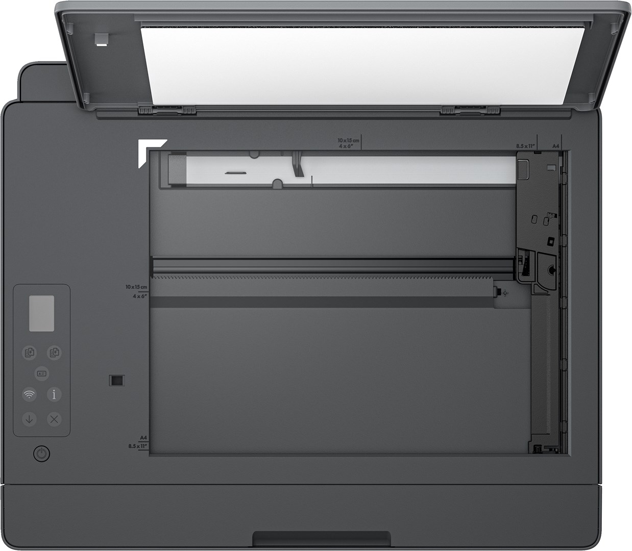 Printer multifunksional HP Smart Tank 581, Inkjet termal, i hirtë