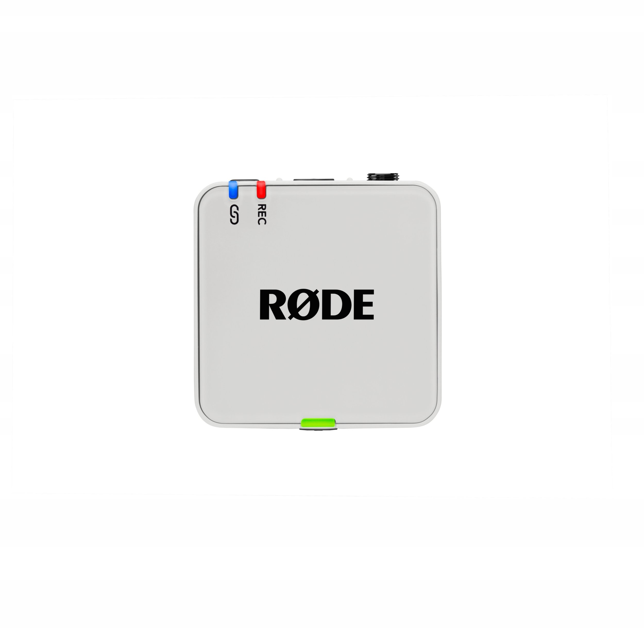 Sistem mikrofonash pa tela Rode Wireless GO Gen 3, 2.4 GHz, regjistrim 32 bit, i bardhë