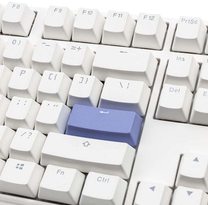Tастатура Ducky One 3 Classic Pure White TKL, RGB LED, MX–Brown