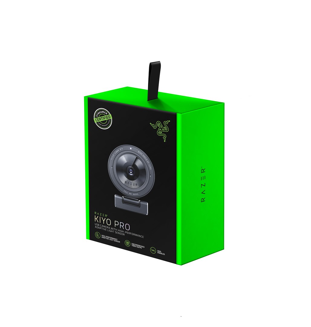 Webcam Razer Kiyo Pro/X, Full HD, USB, e zezë