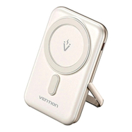 Karikues portativ Vention Magnetic Wireless, 10000mAh, 20W USB C, i bardhë