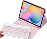 Këllëf me tastierë Strado CFS6L për Samsung Galaxy Tab S6 Lite, Bluetooth, rozë