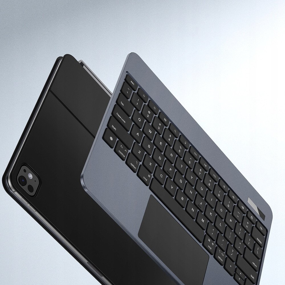 Mbulesë me tastierë Dux Ducis MK Series për Apple iPad Pro 13" 2024, Bluetooth, me folio, e zezë
