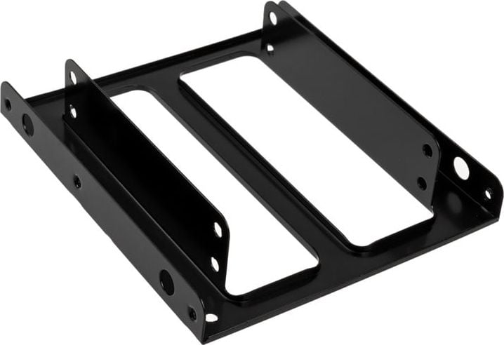 Адаптер за монтирање Akasa AK-HDA-11, 3.5" во 2x 2.5", со SATA кабел, црн