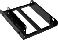 Адаптер за монтирање Akasa AK-HDA-11, 3.5" во 2x 2.5", со SATA кабел, црн