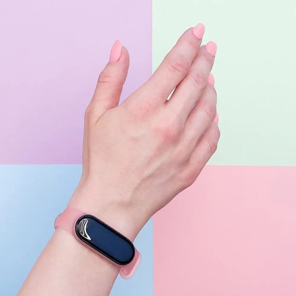 Rrip silikoni Xiaomi Mi Band 5 6, zëvendësues, e artë
