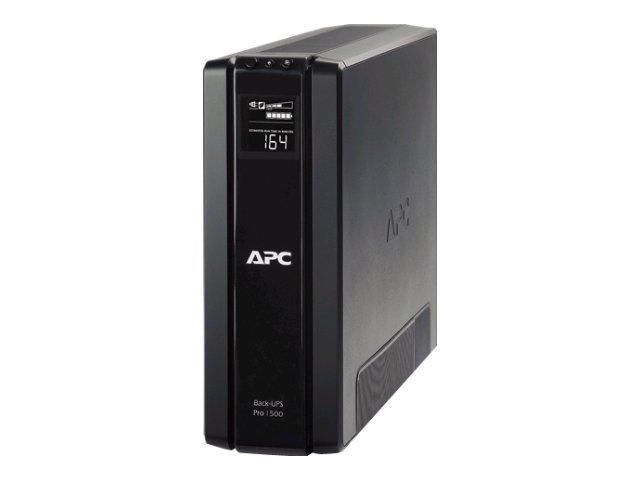 UPS APC Back-UPS Pro, 1500VA 865W, 6 dalje AC, me ekran LCD, i zi