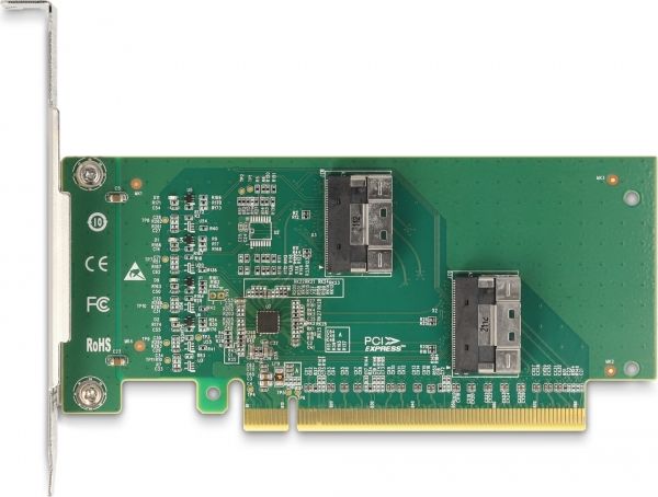 Kartë zgjeruese DeLOCK PCI Express 4.0 x16, 4x SFF-8639 NVMe U.2