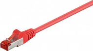 Мрежен кабел Goobay CAT 6 Patch, S FTP, црвен