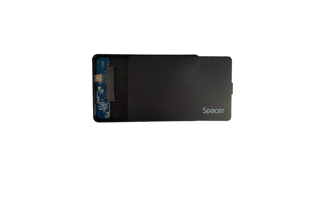 Kuti e jashtme për disk SPR TYPE C 01, 2.5", USB 3.1 Type C, e zezë