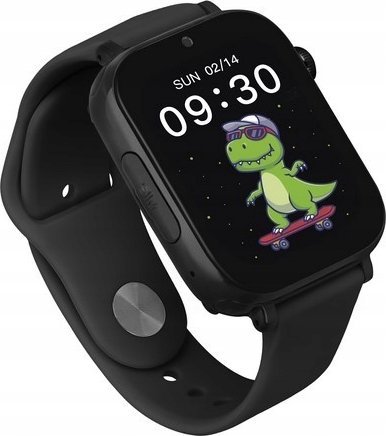 Ora inteligjente për fëmijë Garett Kids N!ce Pro 4G, 1.8", GPS, e zezë