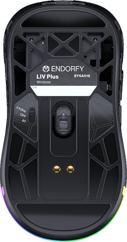 Maus Endorfy LIV Plus Wireless PixArt PAW3395, 26,000 DPI, i zi