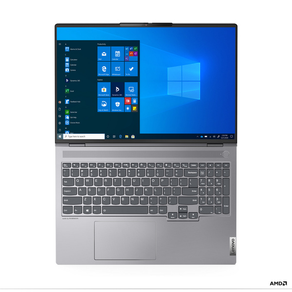 Laptop LENOVO ThinkBook 16p Gen 2, 16", 16 GB RAM, 1 TB SSD, AMD Ryzen™ 7, NVIDIA GeForce RTX 3060, i hirtë