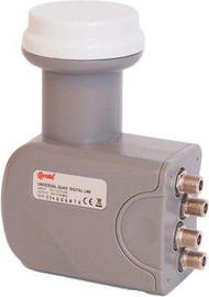 Konvertor satelitor CORAB LNB Quad, 4 dalje, universal