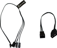 Kabllo RGB Alphacool Digital LED Y 3-way, JST 3-pin, 30cm, i zi