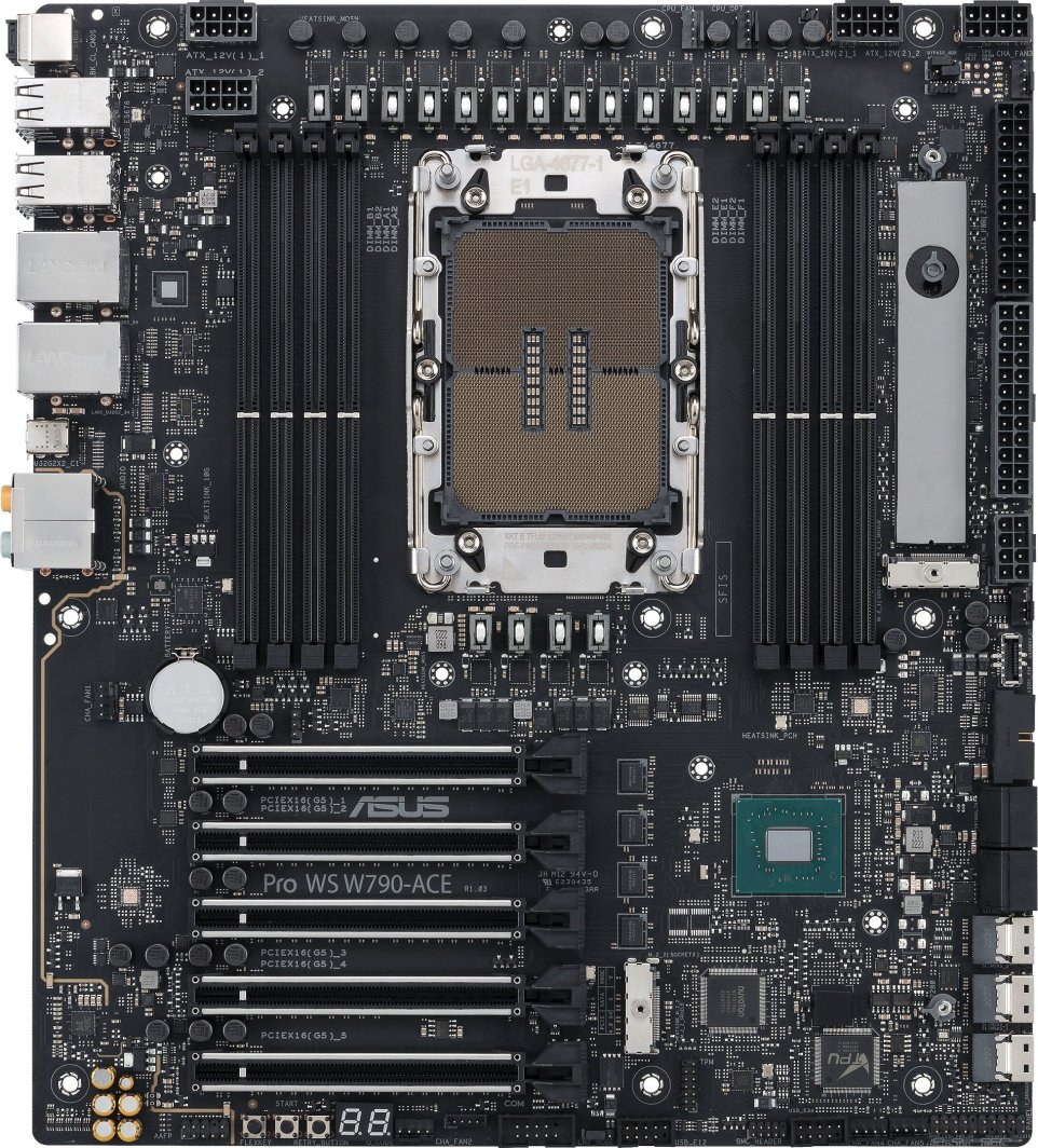 Pllakë Amë Asus PRO WS W790-ACE